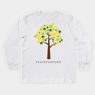 Save Fangorn - Environment - Fantasy Kids Long Sleeve T-Shirt